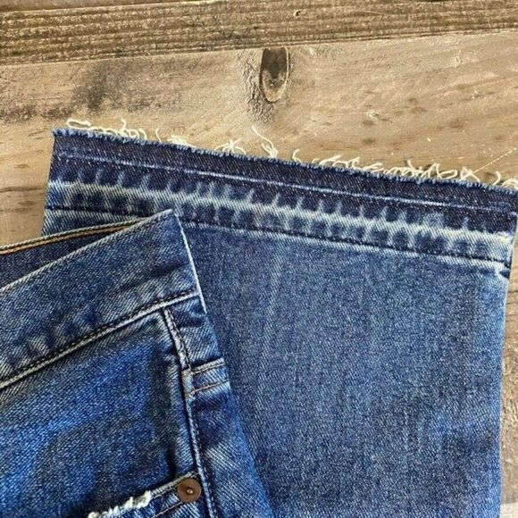 EUC Madewell Retro Crop Bootcut Jeans 28 raw hem - Picture 3 of 8